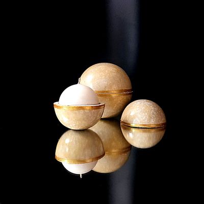 Cadeaux - Bougie Globe Bollywood au Safran Boisé - PONPON CURIOSITAS