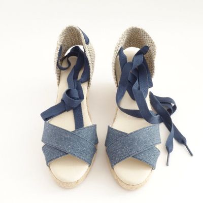 Chaussures - Espadrilles à bride croisée faites main – Personnalisables - ATELIER COSTÀ