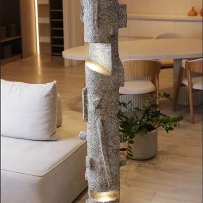 Sculptures, statuettes et miniatures - Tótem Petrus - ATELIER ARTISTICO SERGIO ESTEBAN