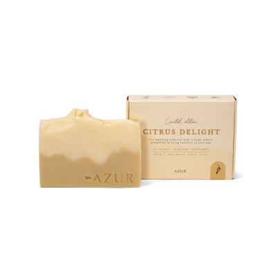 Soaps - CITRUS DELIGHT | body bar - AZUR NATURAL BODY CARE