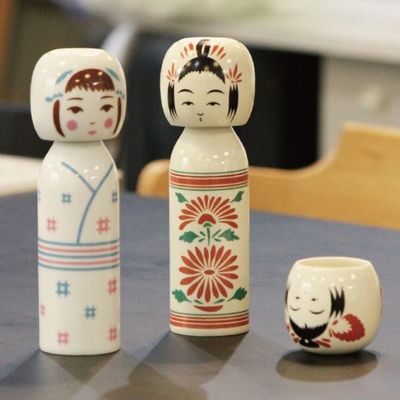 Decorative objects - Kokeshi Porcelain - SANYEI(DEUTSCHLAND)GMBH
