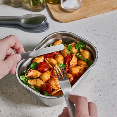 Cutlery set - Smart cutlery set + case - BLACK+BLUM EUROPE