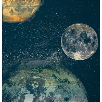 Throw blankets - Blanket for kids Cosmos - BIEDERLACK