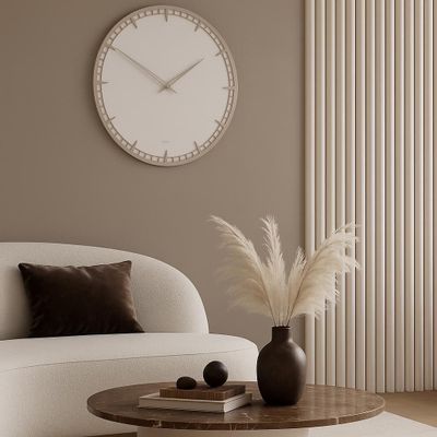 Horloges - ELOISE - Horloge murale personnalisée | 60 × 60 cm - CALLEADESIGN
