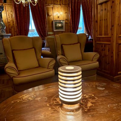 Table lamps - VOLTA - Lamp in solid maple wood - SHALL WE PLAY A GAME?