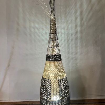 Unique pieces - sculpture eclairée - VANNERIE ROMAND'ART