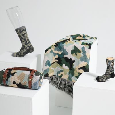 Outdoor fabrics - RAFAC × Outdoor Nation | Camouflage Socks & Multi-Use Blanket - RAFAC SOCKS