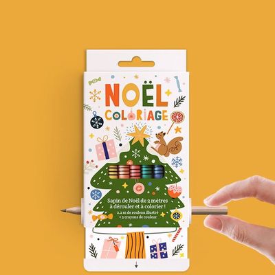Cadeaux - Scrollino Coloriage de NOËL - SCROLLINO