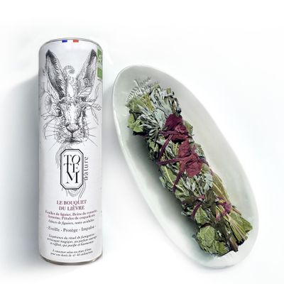 Cadeaux - bâton de fumigation à la française - Bouquet du lièvre BIO - TOTEM NATURE