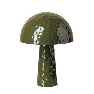 Lampes à poser - Petite lampe champignon vert Bossué - CHEHOMA