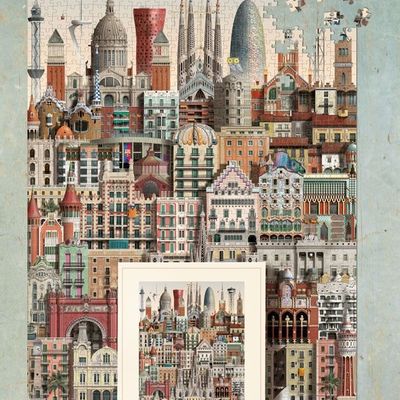 Gifts - Barcelona jigsaw Puzzle - MARTIN SCHWARTZ