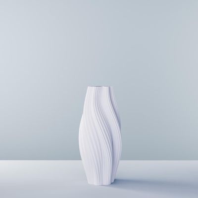 Office design and planning - 3D printed vase "Hot Ice Cream Slim" - AUURA
