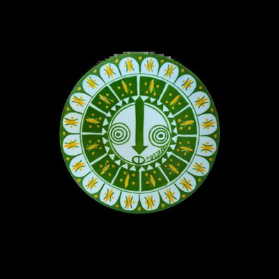 Assiettes de réception - Assiette plate Heritage Verdant Green - MOJJERE