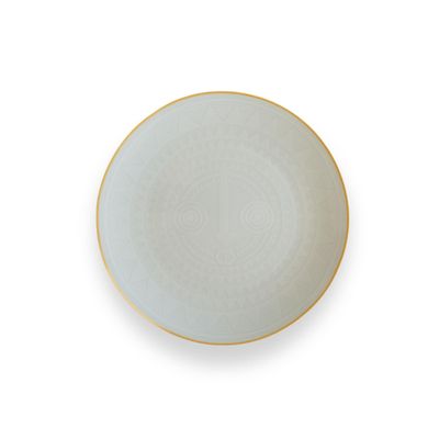 Assiettes au quotidien - Assiette à dîner Weli Luminous White - MOJJERE