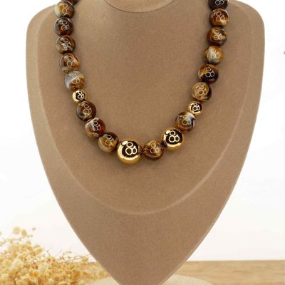 Jewelry - Two-Tone Earrings - MERVEILLES DU MONDE BIJOUX