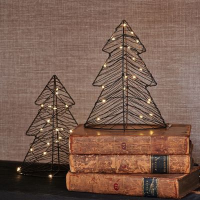 Éclairage LED - Sapin d'hiver tissé - LIGHT STYLE LONDON