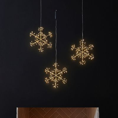 Other Christmas decorations - Battery Snowflake - LIGHT STYLE LONDON