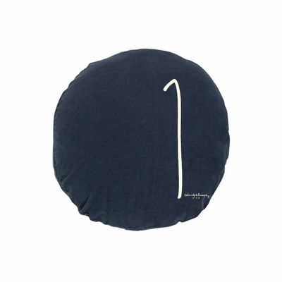Coussins - Housse de coussin SHININGTYPO1 D63cm - BED AND PHILOSOPHY