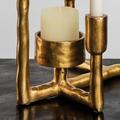 Candlesticks and candle holders - MAGEROY - candle holder - LA VIE EN BRONZE