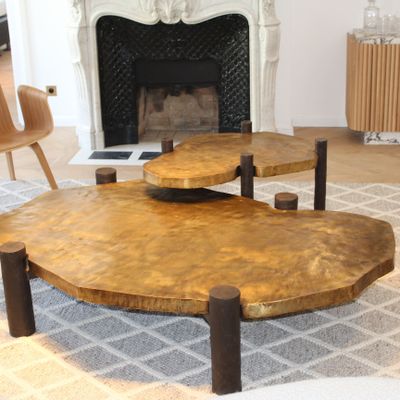 Coffee tables - KURRICHANE - coffee table - LA VIE EN BRONZE
