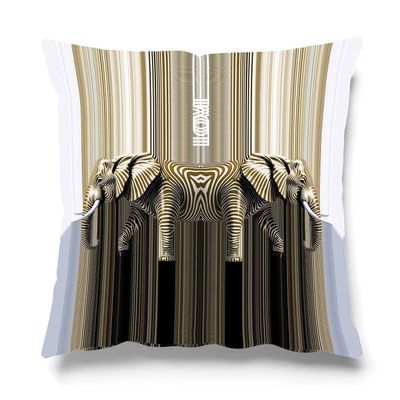 Accessoires de déco extérieure - COUSSIN ZEBRILLUSION COUSSIN - LOVE BY MILSHTEIN