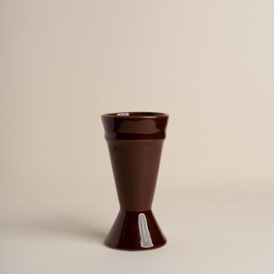 Objets de décoration - Nouveau Mazagran - Chocolat - Tasse à café minimaliste, réinventée - ATELIER MAISON QUATRE