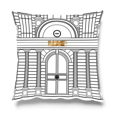 Accessoires de déco extérieure - MAISON DE L'AMOUR COUSSIN - LOVE BY MILSHTEIN