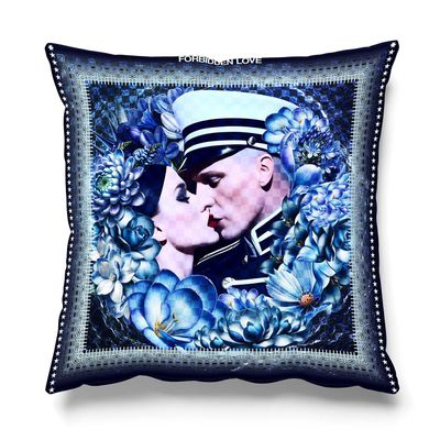 Accessoires de déco extérieure - CLASSÉ SUR L'AMOUR COUSSIN - LOVE BY MILSHTEIN