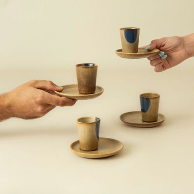 Assiettes au quotidien - Collection Corals - Cadeau Cerámique - TERRAFINA STONEWARE