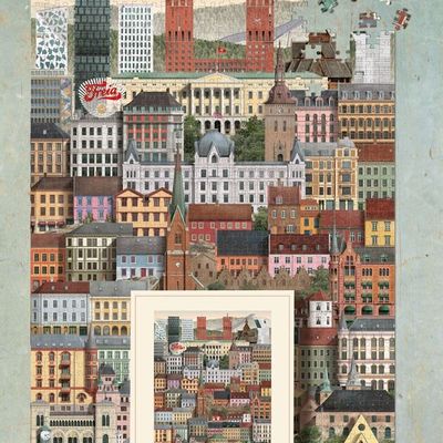 Cadeaux - Puzzle Oslo (1000 pièces) - MARTIN SCHWARTZ