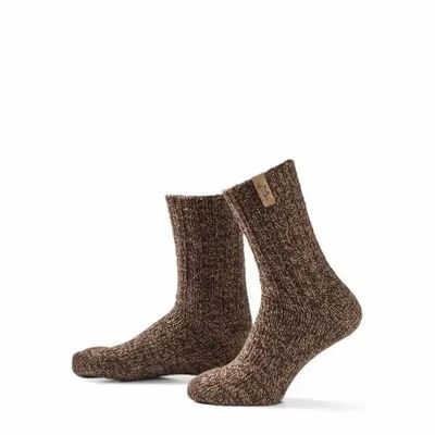 Socks - Socks - Originals, medium, brown wool, dachshund, 42-46 - SOXS.CO