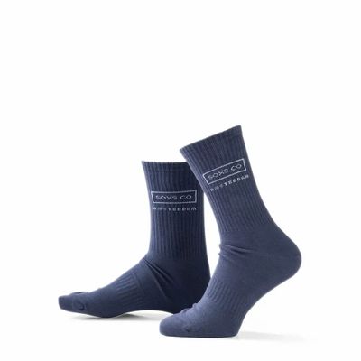 Socks - Socks - Sport, medium, cotton, blue indigo, 42-46 - SOXS.CO