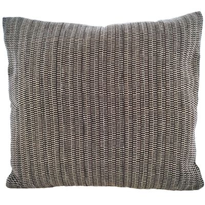 Coussins textile - Housse de coussin tissée à la main | Two is One brun, beige - SOLOKO