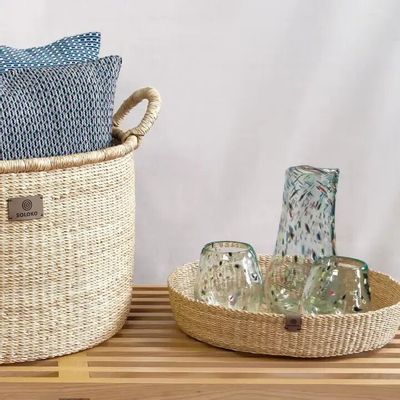 Corbeilles - Venyo Low - Panier de table | Plateau & panier de service | Nature - SOLOKO