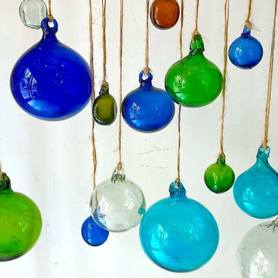 Accessoires de déco extérieure - Boule de verre soufflé - LA MAISON DAR DAR