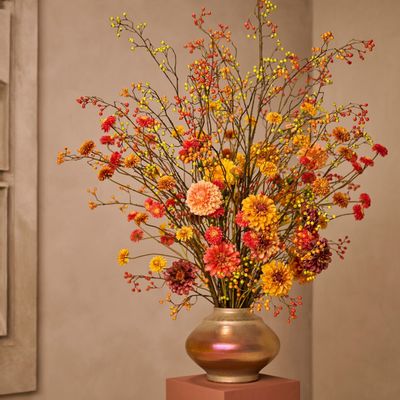 Floral decoration - Stunning artificial Dahlia display - SILK-KA