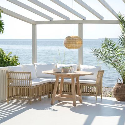 Canapés de jardin - Banc modulaire extérieur Meghan - SIKA-DESIGN