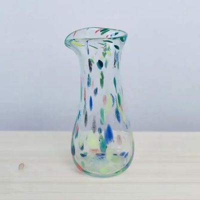 Carafes - Carafe en verre | Verre recyclé | Soufflé à la bouche - SOLOKO