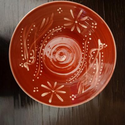 Bowls - Anthologist Ceramic Large Bowl, Red Clay, Pagoni - ANTHOLOGIST