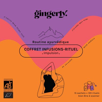 Senteurs - COFFRET Cadeau Tisanes Routine Impulsion - GINGERLY