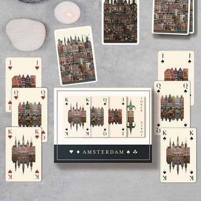 Gifts - Amsterdam playing cards (gift box) - MARTIN SCHWARTZ