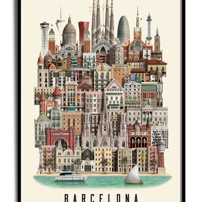 Poster - Barcelona poster - MARTIN SCHWARTZ