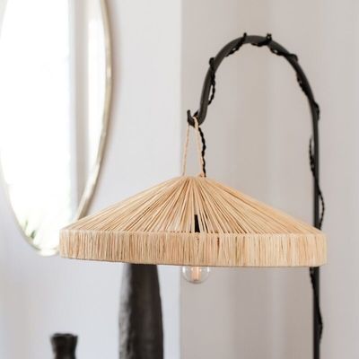 Lampadaires - Pieds de lampe en métal artisanal – Design sobre COSYDAR-DECO - COSYDAR-DECO
