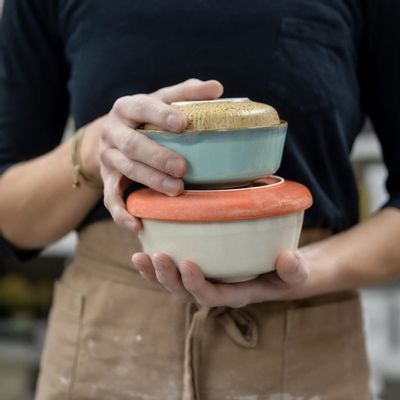 Assiettes au quotidien - Assiette Tuntu Orange 15 cm - PENTIK
