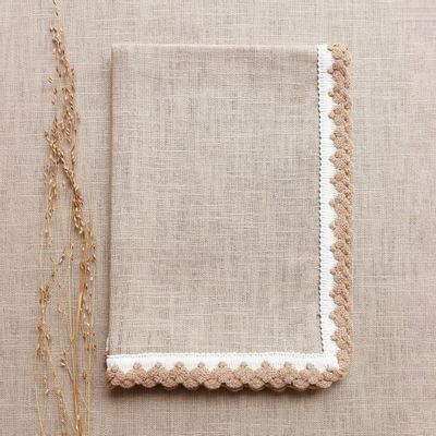 Linge de table textile - Serviette en lin | TRICOT - GIARDINO SEGRETO