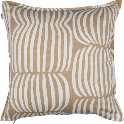 Coussins textile - Housse de coussin Vilja marron clair 45x45 cm - PENTIK