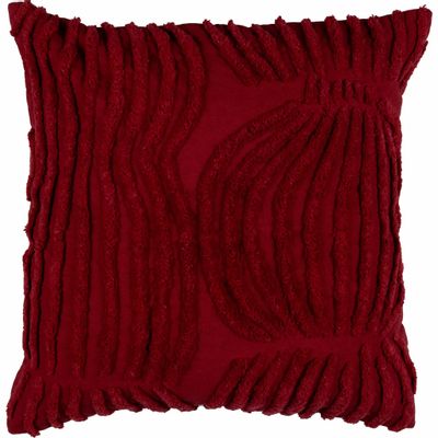 Nappes - Housse de coussin capitonnée Vilja Rouge 45x45 cm - PENTIK