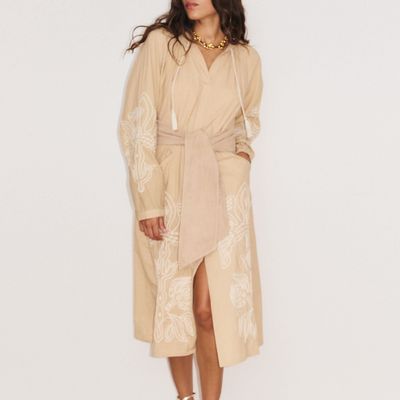 Apparel - 113. ALMA LONG ML DRESS - STELLA FOREST