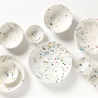 Assiettes au quotidien - [DOGA] Série Millet, porcelaine blanche - DOGA