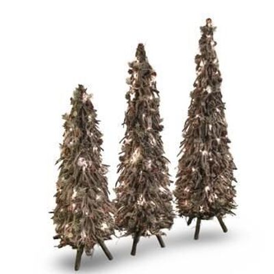 Decorative objects - Big Woodtree + Decoration - QUETZALES